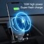 JOYROOM JR-ZS212 Blue Whale Car Dashboard Wireless Charging Mobile Phone Gravity Bracket Holder (Dark Gray)