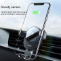 JOYROOM JR-ZS212 Blue Whale Car Dashboard Wireless Charging Mobile Phone Gravity Bracket Holder (Dark Gray)