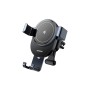 JOYROOM JR-ZS212 Blue Whale Car Air Outlet Wireless Charging Mobile Phone Gravity Bracket Holder(Dark Gray)