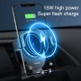 JOYROOM JR-ZS212 Blue Whale Car Air Outlet Wireless Charging Mobile Phone Gravity Bracket Holder(Dark Gray)