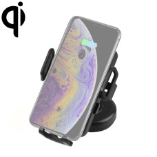 C1 10W Car Wireless Charger for iPhone XR / XS Max / Galaxy S9+ / S9 / Huawei Mate 20 Pro and Other QI-enabled Device(Black)