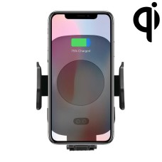 C9 Infrared Sensing Automatic Car Air Outlet Bracket Qi Standard Wireless Charger(Black)