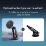 TOTU CACW-049 Rhinoceros Series Magsafe Car Air Outlet Vent Mount Clamp Holder 15W Fast Charging Qi Magnetic Wireless Charger(Black)