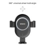 ipipoo WP-2 Qi Standard Wireless Charger Gravity Sensing Car Air Outlet Phone Holder, Suitable for 4.7 - 6.0 inch Smartphones