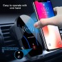 X8 QI Standard Vehicle Wireless Fast Charging Charger Infrared Intelligent Induction Bracket