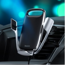 Baseus 15W Car Milky Way Мобильный телефон беспроводной держатель для зарядного устройства (Silver)