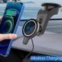 WH-10D Magnetic Wireless Car Phone Charger 15w Phone Magnetic Holder