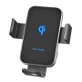 Car Wireless Charger Coil Automatic Induction Wireless Charging Mount(Black)