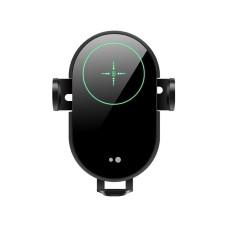 H5 Car Mobile Phone Wireless Charger Bracket Navigation Automatic Induction For Huawei Mobile Phone Charger, Model: Green Light