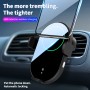 H8 15W Car Phone Holder Auto-Sensing Three Linkage Fast Charge Wireless Car Charger
