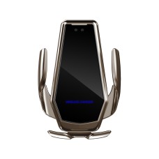 H10 15W Automatic Wireless Charging Car Mobile Phone Bracket, Style: Capacitor(Magic Gold)