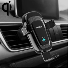 S19 15W Gravity Car Phone Wireless Charging Stand(Black)