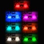 6A 4 in 1 4.5W 36 SMD-5050-LEDs RGB USB Car Interior Floor Decoration Atmosphere Colorful Neon Light Lamp with Wireless Remote Control