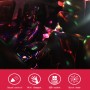 5 В 6 Вт красочный вагольный украшение DJ Light Sound Actived Strobe Effece Atmosphere Light Star Music Light Lampe с 6 светодиодными фонарями RGB, Длина кабеля: 4M (красочный свет)
