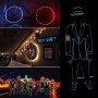 Youoklight Neon El Cold Ground Light Light с батарейным ящиком 3 В для Dance Party Car Decoration, длина: 3 м (красный свет)