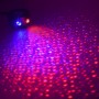 Car Roof Ceiling Decoration 5V Red Blue LED Star Night Lights Projector Atmosphere Galaxy Lamp