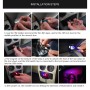 Car Roof Ceiling Decoration 5V Red Blue LED Star Night Lights Projector Atmosphere Galaxy Lamp