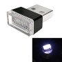 Universal PC Car USB LED Atmosphere Lights Emergency Lighting Decorative Lamp(White Light)