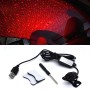 5 В крыша потолок украшения автомобиль красный свет Starry Sky Night Light