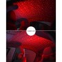 5V Roof Ceiling Decoration Car Red Light Starry Sky Night Lights Atmosphere Meteor Lamp Projector, Constantly Bright