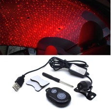 5V Roof Ceiling Decoration Red Light Star Night Lights Starry Sky Atmosphere Lamp Projector with Remote Control