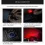 5V Roof Ceiling Decoration Red Light Star Night Lights Starry Sky Atmosphere Lamp Projector with Remote Control