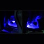 4 in 1 4.5W 36 SMD-5050-LEDs RGB Car Interior Floor Decoration Atmosphere Neon Light Lamp, DC 12V (Blue Light)