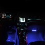 4 in 1 4.5W 36 SMD-5050-LEDs RGB Car Interior Floor Decoration Atmosphere Neon Light Lamp, DC 12V (Blue Light)