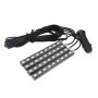 4 in 1 4.5W 36 SMD-5050-LEDs RGB Car Interior Floor Decoration Atmosphere Neon Light Lamp, DC 12V(Red Light)