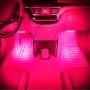 4 in 1 4.5W 36 SMD-5050-LEDs RGB Car Interior Floor Decoration Atmosphere Neon Light Lamp, DC 12V(Red Light)