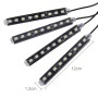 4 in 1 4.5W 36 SMD-5050-LEDs RGB Car Interior Floor Decoration Atmosphere Neon Light Lamp, DC 12V (White Light)