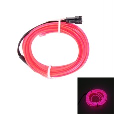 1 М холодильный свет Гибкий светодиодный светодиодный свет для украшения автомобиля (розовый свет)
