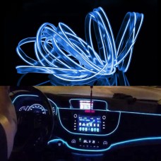 2M холодный свет Гибкий светодиодный светодиодный свет для украшения автомобиля (синий свет)