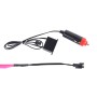 2M Cold Light Flexible LED Strip Light For Car Decoration(Pink Light)