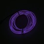 2M холодный свет Гибкий светодиодный светодиодный свет для украшения автомобиля (фиолетовый свет)