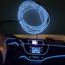 2M холодный свет Гибкий светодиодный светодиодный свет для украшения автомобиля (белый свет)
