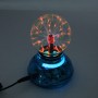 Авто автоматическая плазма волшебная шариковая сфера лампы с облегчением с изменяющейся моделью вручную (синий) (синий)
