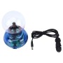 Car Auto Plasma Magic Ball Sphere Lightening Lamp with Hand-Touching Changing Pattern Model(Blue)