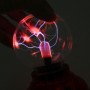 Авто автоматическая плазма волшебная шариковая сфера лампы с облегчением с изменяющейся моделью с нанесением рук (красный)