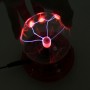 Car Auto Plasma Magic Ball Sphere Lightening Lamp with Hand-Touching Changing Pattern Model(Red)