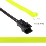 4m Cold Light Flexible LED Strip Light For Car Decoration(Fluorescent Green Light)