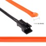 3m Cold Light Flexible LED Strip Light For Car Decoration(Orange Light)