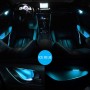 4 PCS Universal Car LED Inner Handle Light Atmosphere Lights Decorative Lamp DC12V / 0.5W Cable Length: 75cm (Ice Blue Light)