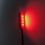 10 PCS Universal Car / Motorcycles LED Atmosphere Lights Inner Decorative Lamp DC12V(Red Light)