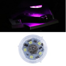 Universal Car Wireless LED Atmosphere Lights Emergency Foot Light (Pink Light)