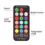 Universal Car Wireless Colorful Charging LED Atmosphere Light with RF Remote Control