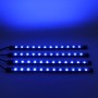 4 in 1 Universal Car USB 8-color APP Control LED Atmosphere Light Decorative Lamp, with 9LEDs Lamps Cable Length: 1.5m