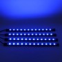 4 in 1 Universal Car USB 8-color APP Control LED Atmosphere Light Decorative Lamp, with 12LEDs Lamps Cable Length: 1.5m