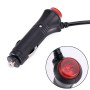 4 in 1 Universal Car Cigarette Lighter 8-color APP Control LED Atmosphere Light Decorative Lamp, with 12LEDs Lamps Cable Length: 1.5m