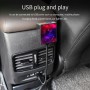 C208 5V 0.1W IPX4 USB Car Rotating Star Lights Red Green Starry Sky Atmosphere Lamp